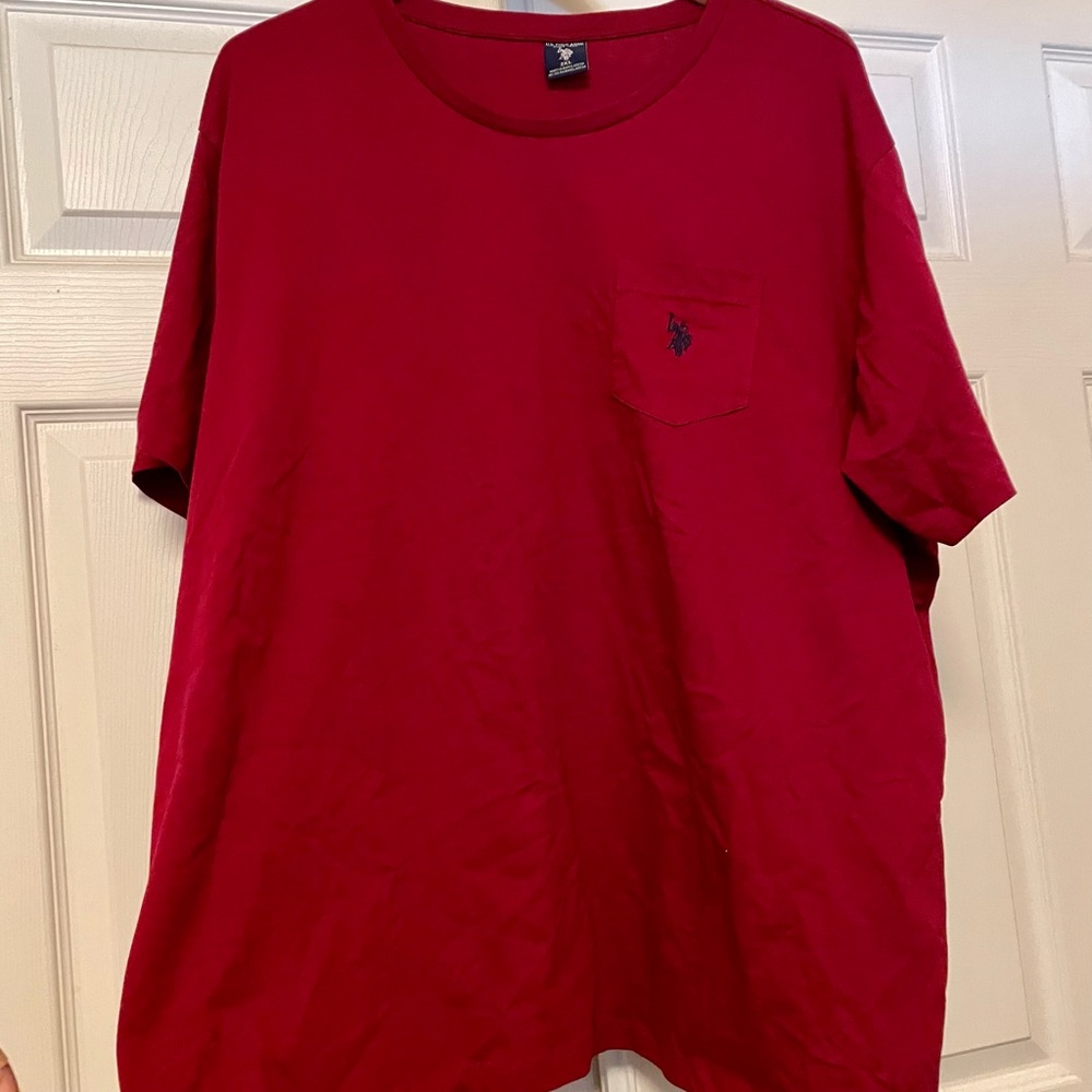 BUNDLE ITEM ONLY NWOT U.S. Polo Assn Red Tee Shirt Size 2XL